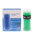 Microbrush Dental Microbrush Dental descartável Stick Micro Tip Fine Swab Cotton Dental Microbrush Microbrush